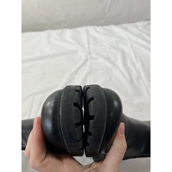 Divided H&M Black combat boot size 7 - Picture 6 of 11